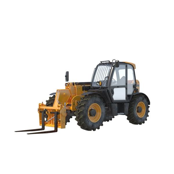 telehandlers are commonly used in agriculture for tasks such as lifting and stacking hay bales